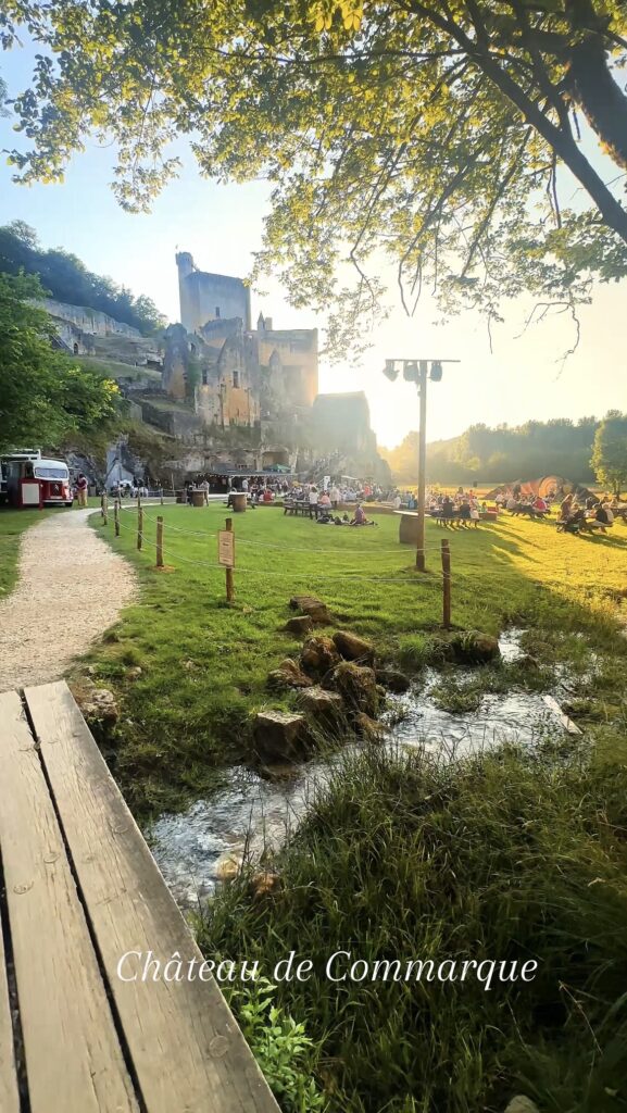 Magnifique site du château de Commarque