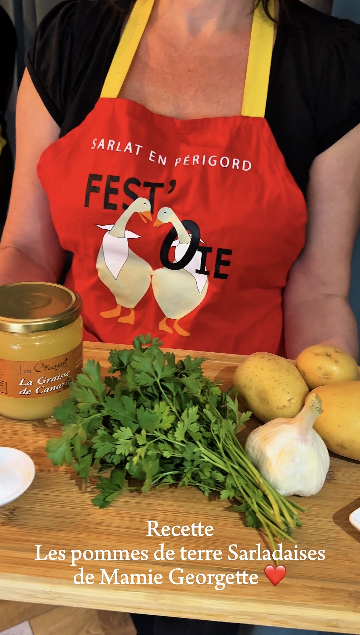 Les pommes de terre sarladaises de mamie Georgette